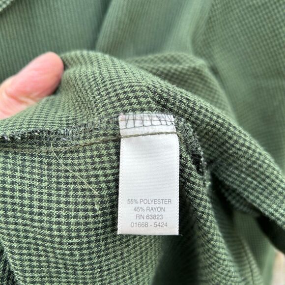 Vintage button down CJ Banks blouse size 1X - Picture 5 of 9